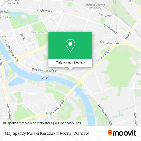 Najlepszzy Polski Kurczak z Rozna map