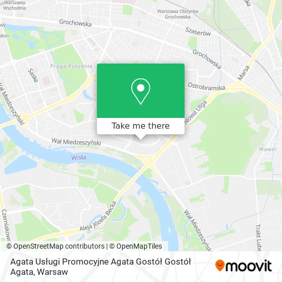 Agata Usługi Promocyjne Agata Gostół Gostół Agata map