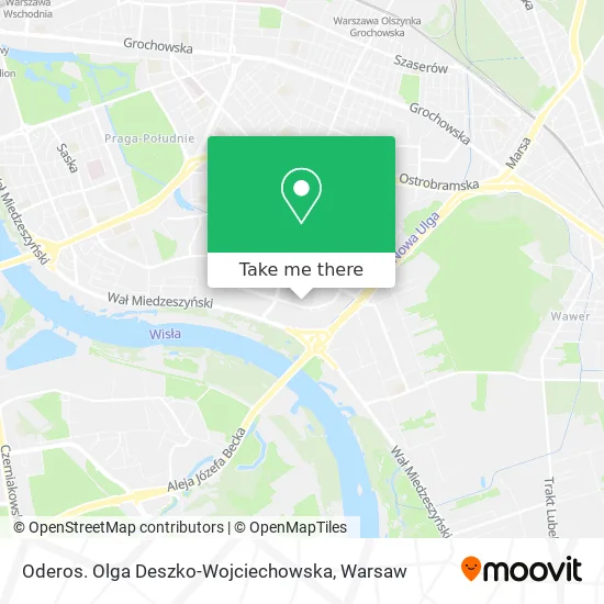 Карта Oderos. Olga Deszko-Wojciechowska