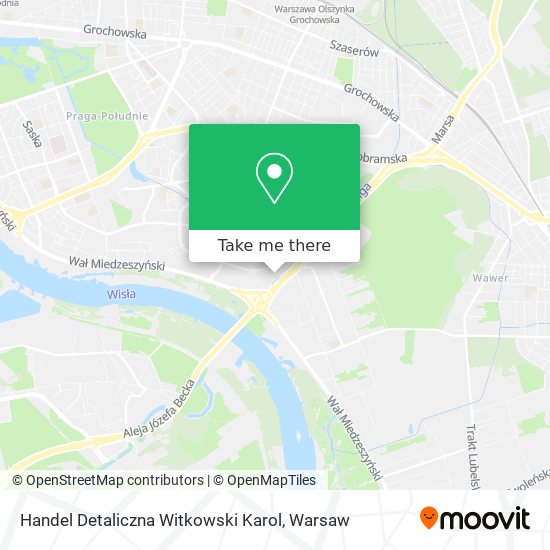 Handel Detaliczna Witkowski Karol map