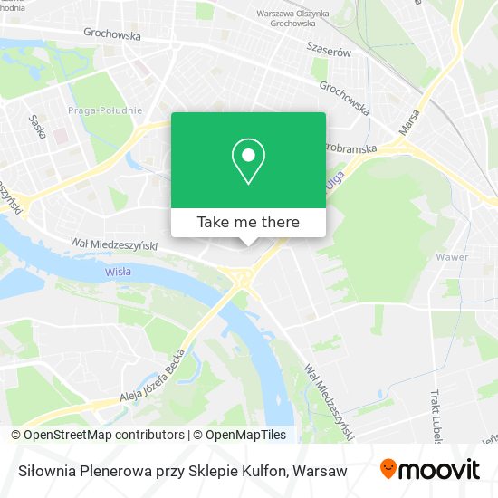 Siłownia Plenerowa przy Sklepie Kulfon map