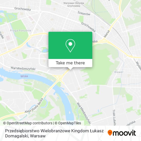 Карта Przedsiębiorstwo Wielobranżowe Kingdom Łukasz Domagalski