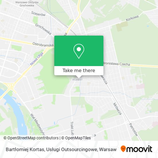 Bartłomiej Kortas, Usługi Outsourcingowe map