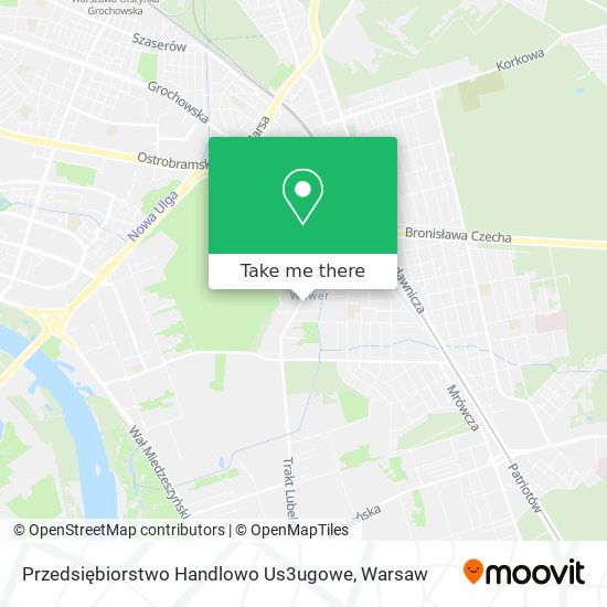 Przedsiębiorstwo Handlowo Us3ugowe map