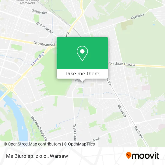 Карта Ms Biuro sp. z o.o.