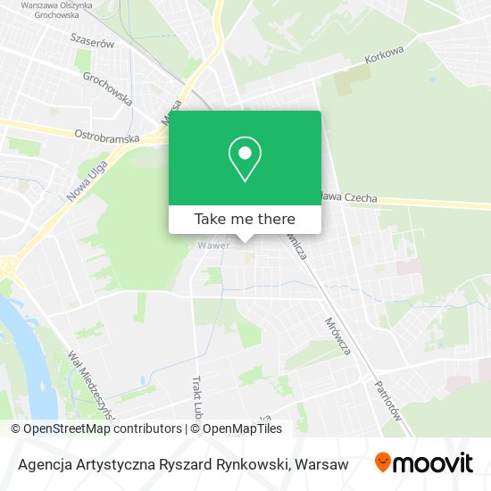 Agencja Artystyczna Ryszard Rynkowski map