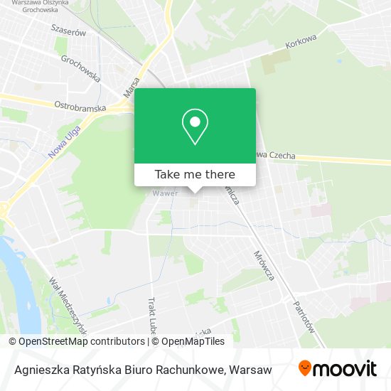 Agnieszka Ratyńska Biuro Rachunkowe map