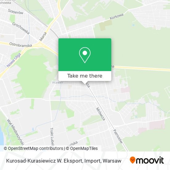 Kurosad-Kurasiewicz W. Eksport, Import map