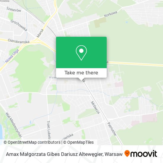 Amax Małgorzata Gibes Dariusz Altewęgier map