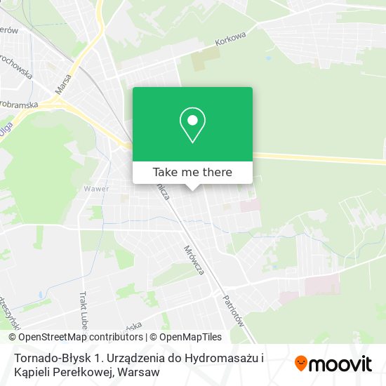 Tornado-Błysk 1. Urządzenia do Hydromasażu i Kąpieli Perełkowej map