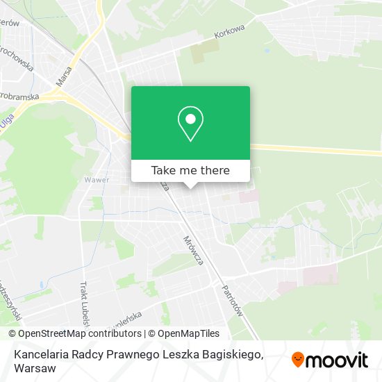 Kancelaria Radcy Prawnego Leszka Bagiskiego map