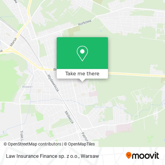 Law Insurance Finance sp. z o.o. map