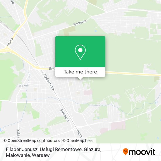 Filaber Janusz. Usługi Remontowe, Glazura, Malowanie map