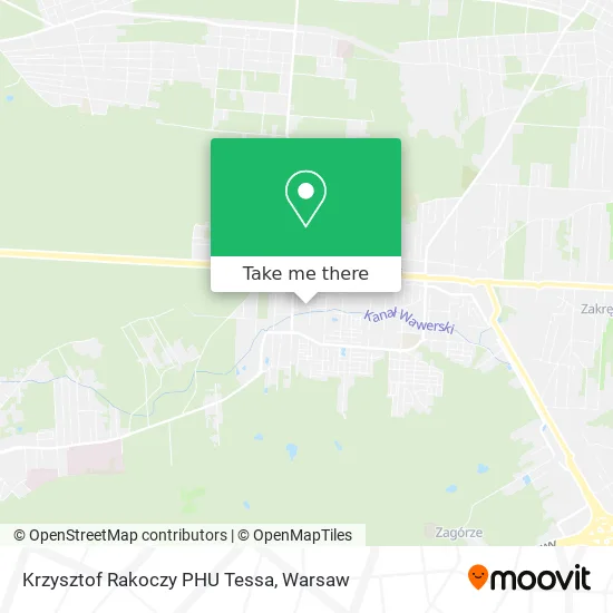 Карта Krzysztof Rakoczy PHU Tessa