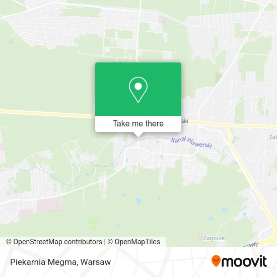 Piekarnia Megma map