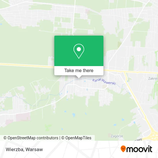 Wierzba map