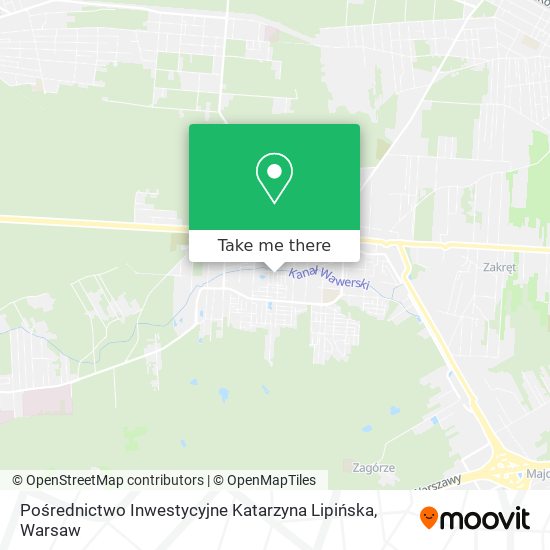 Pośrednictwo Inwestycyjne Katarzyna Lipińska map