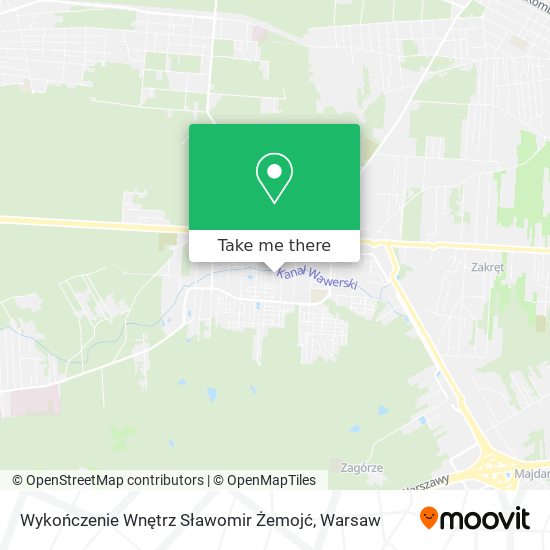 Wykończenie Wnętrz Sławomir Żemojć map