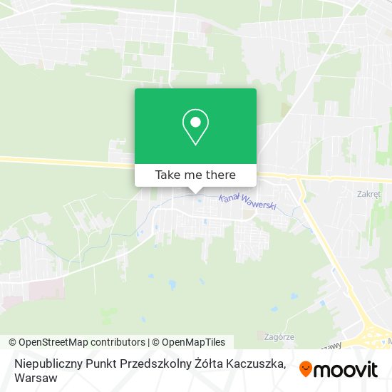 Niepubliczny Punkt Przedszkolny Żółta Kaczuszka map