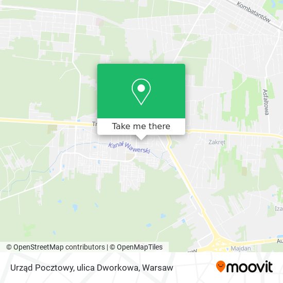 Urząd Pocztowy, ulica Dworkowa map