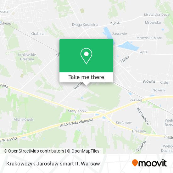 Карта Krakowczyk Jarosław smart It