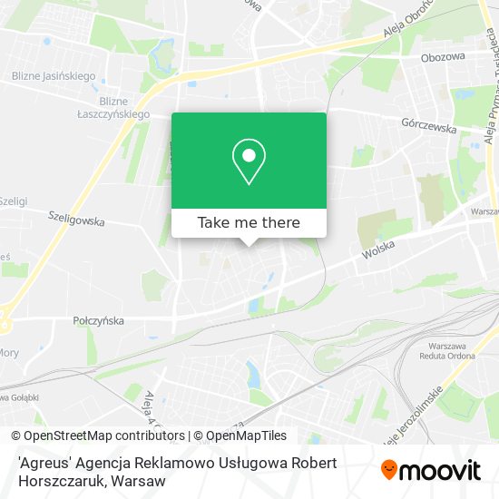 'Agreus' Agencja Reklamowo Usługowa Robert Horszczaruk map