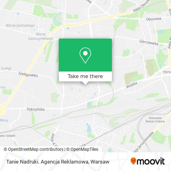 Tanie Nadruki. Agencja Reklamowa map