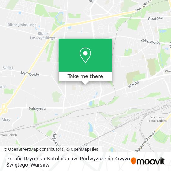 Parafia Rzymsko-Katolicka pw. Podwyższenia Krzyża Świętego map