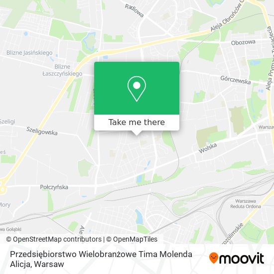 Przedsiębiorstwo Wielobranżowe Tima Molenda Alicja map