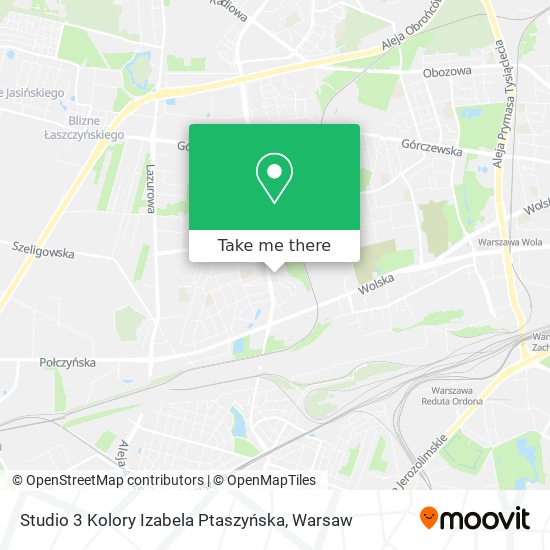 Studio 3 Kolory Izabela Ptaszyńska map