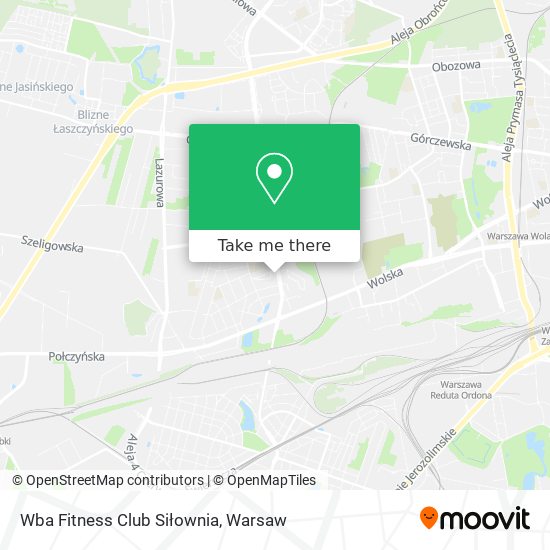 Wba Fitness Club Siłownia map