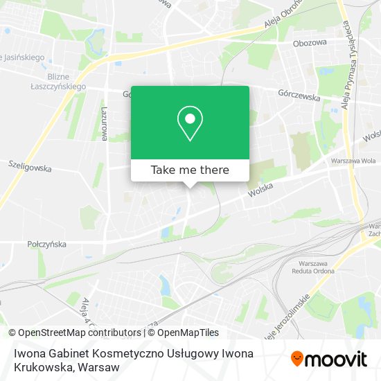 Iwona Gabinet Kosmetyczno Usługowy Iwona Krukowska map