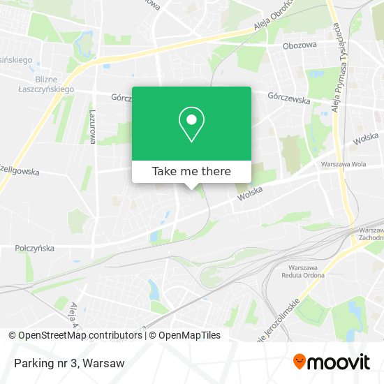 Parking nr 3 map