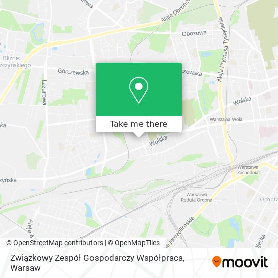 Карта Związkowy Zespół Gospodarczy Współpraca