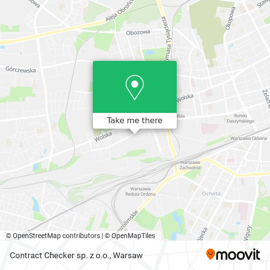 Contract Checker sp. z o.o. map