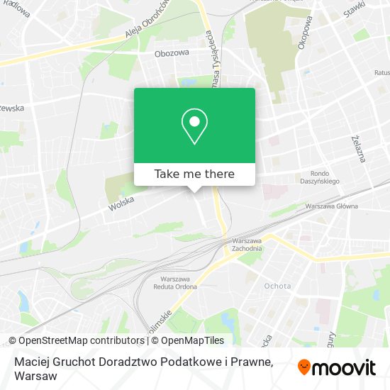 Maciej Gruchot Doradztwo Podatkowe i Prawne map