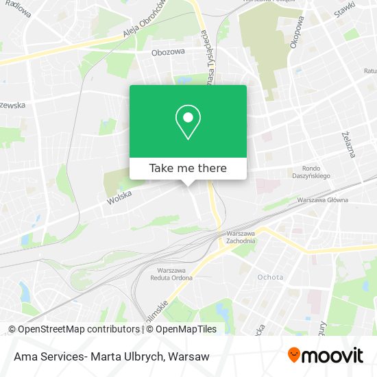 Ama Services- Marta Ulbrych map