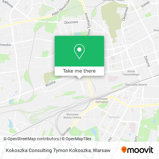 Карта Kokoszka Consulting Tymon Kokoszka