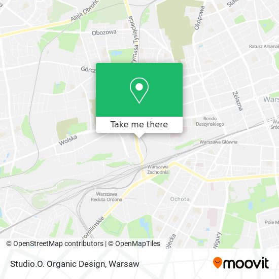 Studio.O. Organic Design map