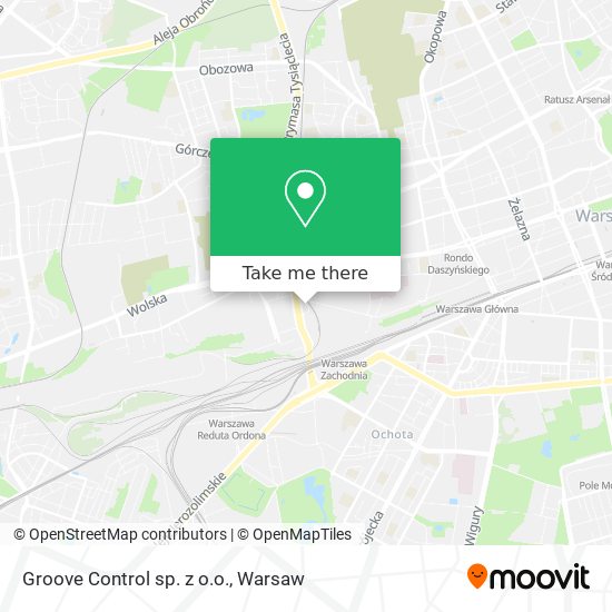 Карта Groove Control sp. z o.o.