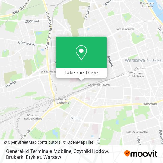 General-Id Terminale Mobilne, Czytniki Kodów, Drukarki Etykiet map