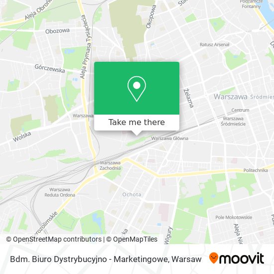 Bdm. Biuro Dystrybucyjno - Marketingowe map