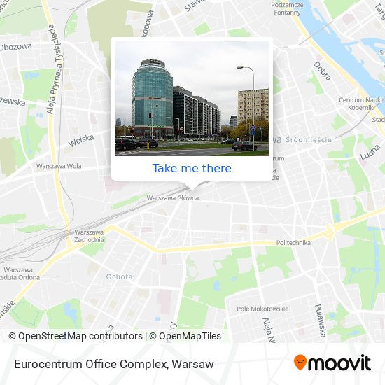 Eurocentrum Office Complex map