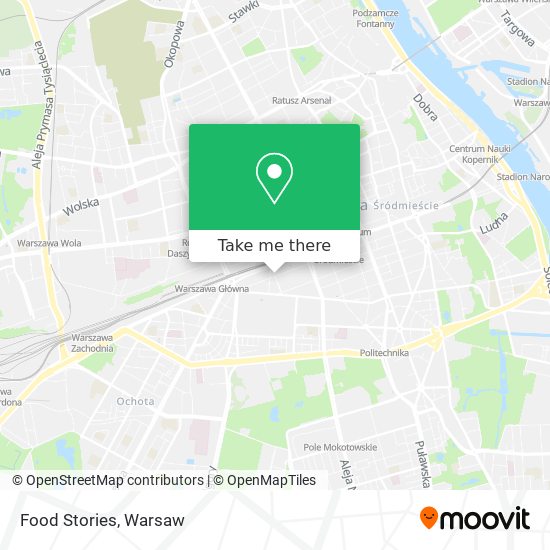 Food Stories map