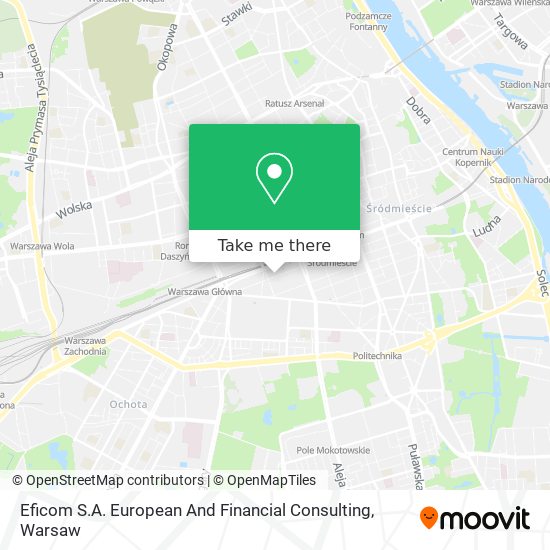 Eficom S.A. European And Financial Consulting map