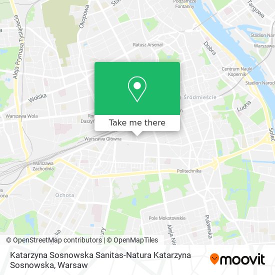 Katarzyna Sosnowska Sanitas-Natura Katarzyna Sosnowska map