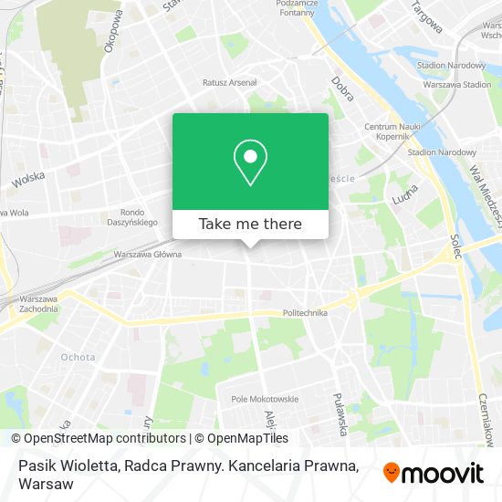 Pasik Wioletta, Radca Prawny. Kancelaria Prawna map