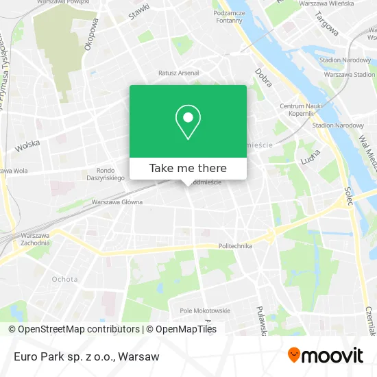Карта Euro Park sp. z o.o.
