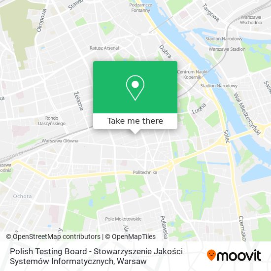 Карта Polish Testing Board - Stowarzyszenie Jakości Systemów Informatycznych