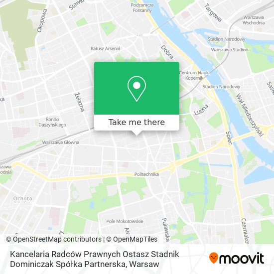 Kancelaria Radców Prawnych Ostasz Stadnik Dominiczak Spółka Partnerska map